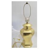 Brass Lamp - 27" tall