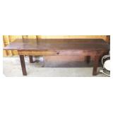 Wood Table - 29 x 96 x 30