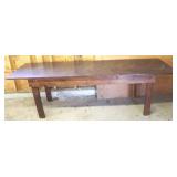 Wood Table - 29 x 96 x 30
