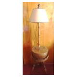 Vintage "Bucket" Table Lamp