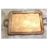 Silver Plated Serving Tray - 29 x 16