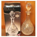 Dublin Crystal Decanter w/ Box