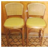 Pair Vintage Barstools