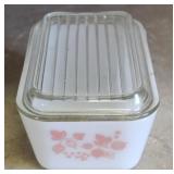 Vintage Prex Dish w/ Lid - 7 x 4