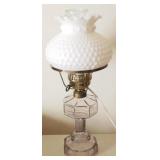 Vintage Lamp w/ Milk Glass Shade