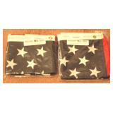 Pair of USA flags - new