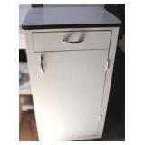 Vintage cabinet w/ contents