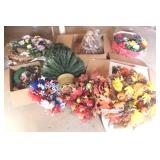 Assorted holiday decor