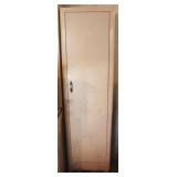 Vintage chimney cabinet w/ contents