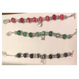 Willabee & Ward Bracelet Case w/ 3 Bracelets