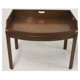 Kittinger gallery top side table in mahogany