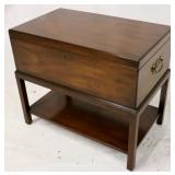 Kittinger one drawer mahogany stand