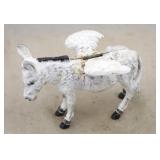 Cast Iron Flying Donkey Bank