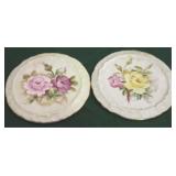 2 Lefton china plates