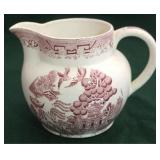 English willow midwinter pitcher