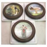 3 Collector plates in frames
