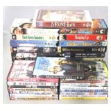 Assorted DVDs & VHS tapes