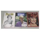 3 Princess Diana magazines