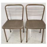 2 Folding chairs