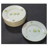8 Bing & Grondahl Erantis 6" B & B plates