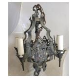 Metal Hanging Light Fixture