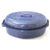 Graniteware covered roater pan