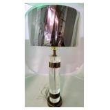 Wildwood Acrylic Column Lamp - from showroom