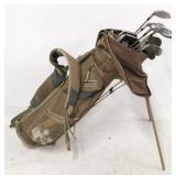Kathy Whitworth golf club set in bag