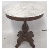 Rose Carved Marble Top Table