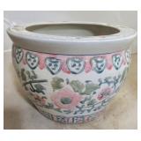 Oriental porcelain planter