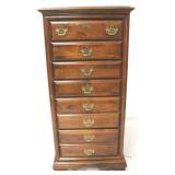 Mahogany 7 drawer lingerie chest