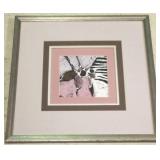 Framed & signed print