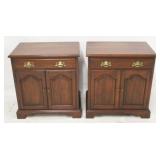 Henkel Harris Pair of Bedside Stands