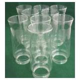 9 Glass tumblers