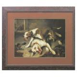 Dogs Resting After Playing by Sir Edward Landseer