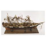 Wood model ship - AS IS
