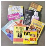 Group Lot of Healthy Recipe Books