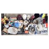 TABLE Lot of Assorted Items