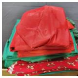 Lot of Holiday crafting fabric