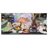 TABLE Lot of Assorted Items