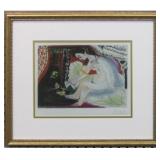 Woman in Bed Print by Pablo Picasso