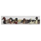 6 Piece Avon collector duck series figures