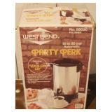 West Bend Party Perk Coffee Maker in Box