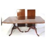 Mahogany Dining Table w/ 2 leaves