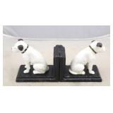 Cast Iron Dog Bookends
