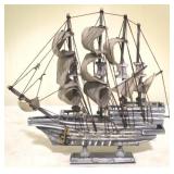 Wooden ship model