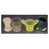 Lot of 4 Toothpick Holders