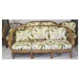 5pc Vintage Bamboo Patio Set - AS IS