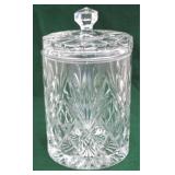 Crystal biscuit jar