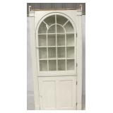 Painted corner cupboard - AS IS